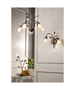 LAMPADA DA TAVOLO 1 LUCE ONLI "GRANDE" BRONZO E14